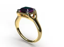 Ring wedding 3D model
