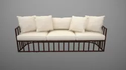 Robert Plum Bella sofa Baja Cloud Fabric 3D model