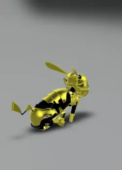 Robot Pikachu 3D model