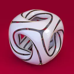 rounded cube 3D model