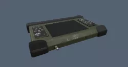 Russian military tablet Reshenie-K 3D model
