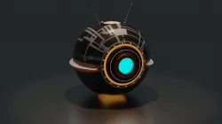 Sci fi Drone 3D model