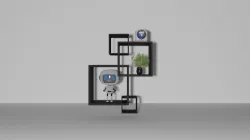 Shelve shelf 3D model