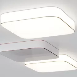 Slide square by Penta Ceiling luminaires 3D model