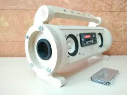 Small BoomBox 100mm dia 3D model