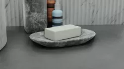 Soap dish with soap 3D model