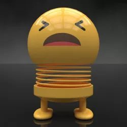Spring emoji-9 3D model