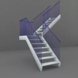Stairs 3D model