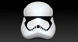 Storm Trooper Helmet 3D model