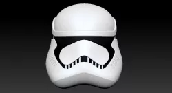 Storm Trooper Helmet 3D model