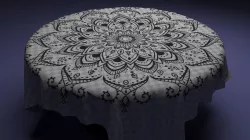 table Low-poly 3D model
