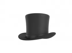 Top Hat 3D model