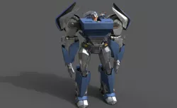 TRANSFORMERS  BREAKDOWN Low-poly 3D model
