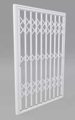 Trellis security gate 3D model
