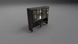 Vintage Electric Control Box - Old Electrics Low-poly 3D model