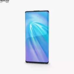 Vivo NEX 3 Blue 3D model