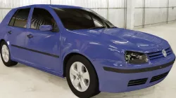 Volkswagen GOLF MK4 1997 2005 Low-poly 3D model