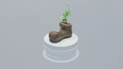 Wall-E Boot 3D model