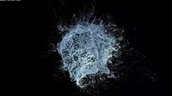 Water Explosion 2 3D model