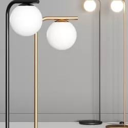 West Elm Hayes Floor Lamp 3D model