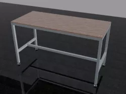 Working table 3D model