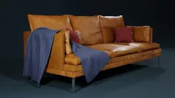 Zanotta William Sofa 3d model 3D model