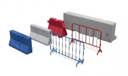 3D Model Low Polygon for game - BARRIER All kinds and Texture Low-poly 3D model