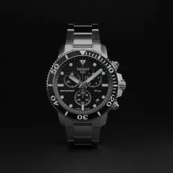 3d watch tissot seastar 1000 chronograph 3D model