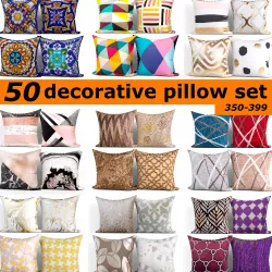 50 Decorative set pillow 350-399 3D model