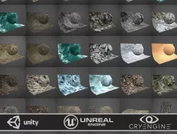 Advanced Landscape Materials Texture