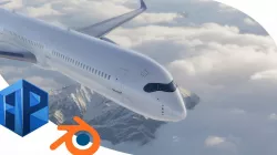 Airbus A350-1000 XWB No LIVERY Low-poly 3D model