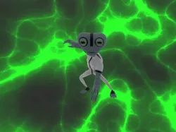 Alien Low-poly 3D model