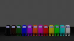 Among us 3D model