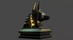 Anubis 3D model