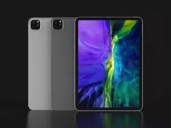 Apple iPad Pro 2020 11 inch In All Official Colors 3D model