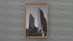 Archviz Poster Frame  Low-poly 3D model