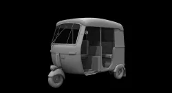 Auto rickshaw 3d model 3D model