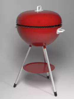 Barbecue grill 3D model 3D model