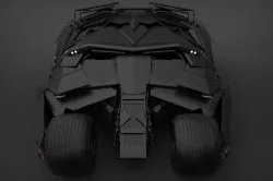 Batmobile 3D model 3D model