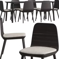 Bisell Treku 1 Pad Chair and Roll Table Dining Set 3D model
