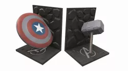 Bookend avengers 3D model
