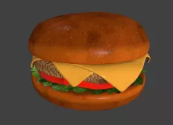 Burger 3D model
