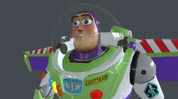 BUZZ-001 Walking in place Low-poly 3D model