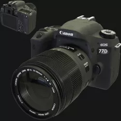 Camera Canon Eos 77d 3D model