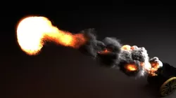 cannon 3D model