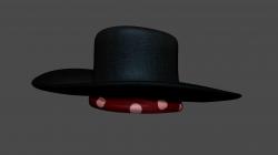 Navy Captain Hat 3D model