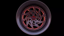Car Wheel - Brada Tr-V  3D model