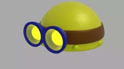 Carl hat 3D model