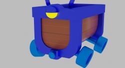 Carl Train 3D model