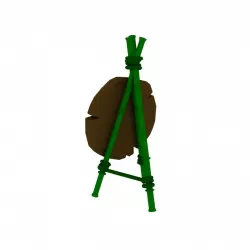 Cartoon Target 3D model